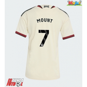 Manchester United Mason Mount #7 Tercera Equipación Mujer 2026-27 Manga Corta